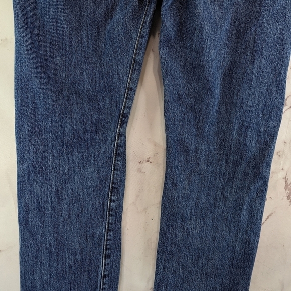 Vintage Levis Jeans Mens 36 X 30 501 XX Y2K Denim Rigid Button Fly Distressed - Picture 7 of 13